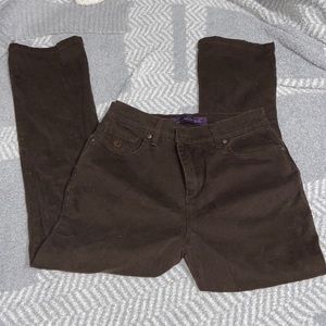 4P Brown Victoria Vanderbilt Jeans
